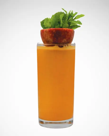 Passion Fruit Paloma cocktail made with De Nada Blanco