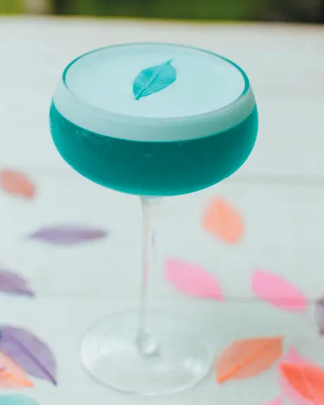 Poolside Margarita cocktail made with De Nada Blanco