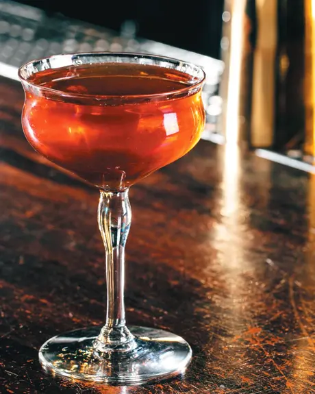 Rosita cocktail made with De Nada Reposado