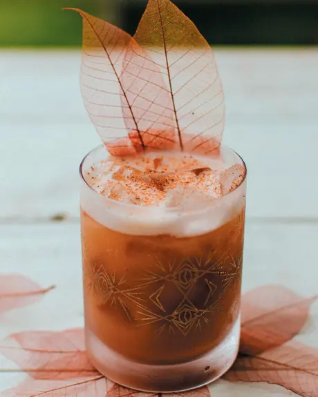 White Bella cocktail made with De Nada Blanco